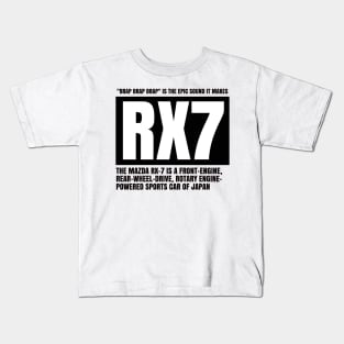 RX7 Kids T-Shirt